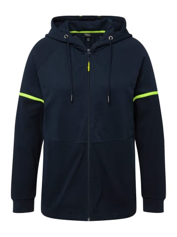 Ulla Popken Sweatjacke in marine