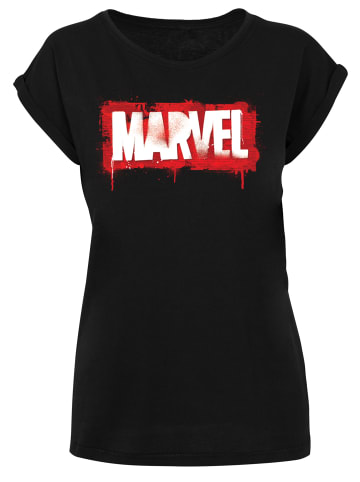 F4NT4STIC T-Shirt Marvel Logo in schwarz