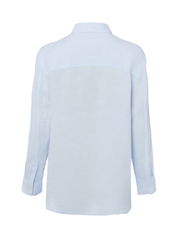 Marie Lund Leinenbluse in hellblau
