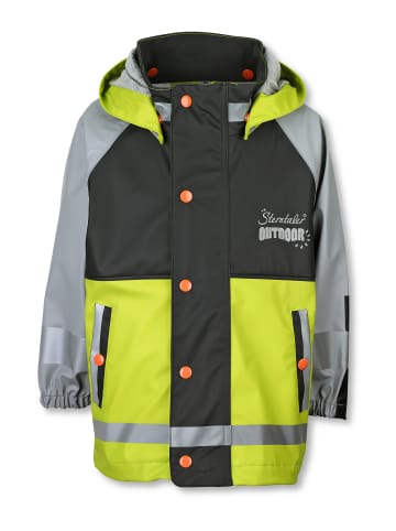 Sterntaler Funktions-Regenjacke ungefüttert uni in hellgrün