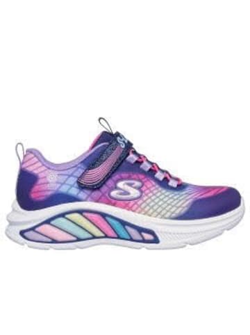 Skechers Mädchen Halbschuhe RAINBOW CRUISERS - RAINBOW REFLECTIN in Blau