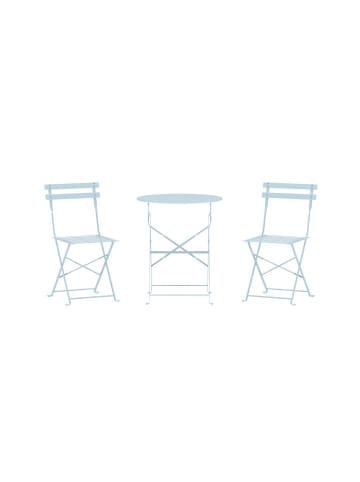 ebuy24 Cafeset Tao (3-teilig) Blau 60 x 60 cm