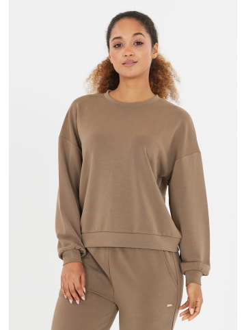 Athlecia Sweatshirt Jillnana in 3107 Walnut