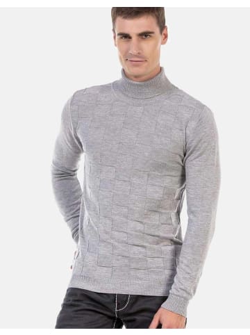 Cipo & Baxx Pullover in LIGHTGREY