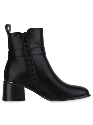 VAN HILL Biker Boots Mia in Schwarz