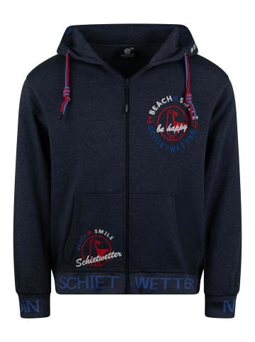 SCHIETWETTER Sweatjacke "Justus Jellyfish" in navy