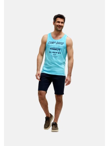 CAMP DAVID Tank-Top 'Windsurfing' in hellblau