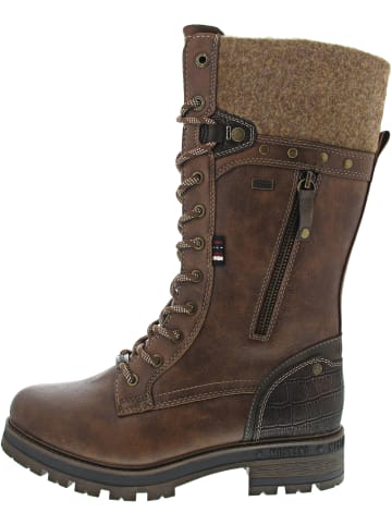 Mustang Schnürstiefel Braun