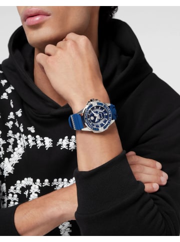 Philipp Plein Analoguhr für Herren in blau