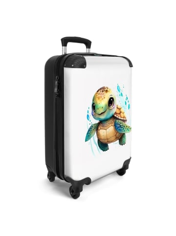 NoBoringSuitCases Suitcase, Handgepäck, Koffer, Reisekoffer Schildkröte