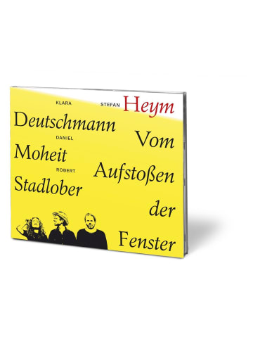 argon Vom Aufstoßen der Fenster | Vom Aufstoßen der Fenster