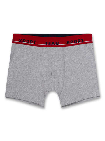 S. Oliver Boxershort 2er Pack in Grau/Schwarz/Rot