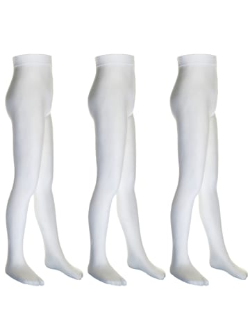 Vignoni 3er-Set: Strumpfhose in White