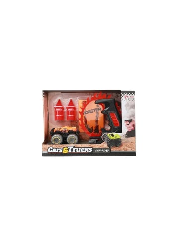 Toi-Toys CARS_TRUCKS Monster Truck Set in orange