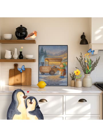 Mr. & Mrs. Panda wanddeko Igel Maronen Design ohne Spruch in Weiß