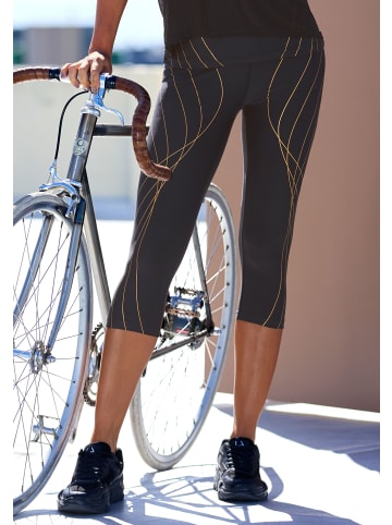 LASCANA ACTIVE Caprileggings in schwarz
