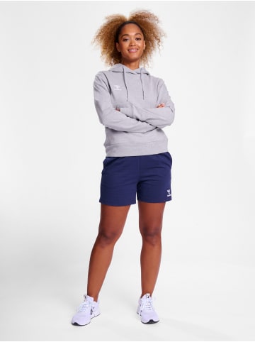Hummel Verstellbare Taille Kapuzenpullover Hmlgo Damen in GREY MELANGE
