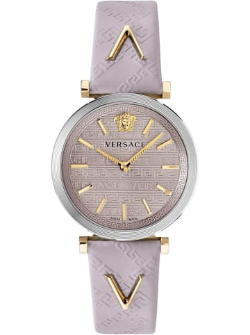 Versace Analoguhr für Damen in Rosa