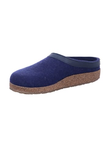 HAFLINGER Hauschuhe Herren Grizzly Torben in Blau