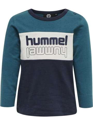 Hummel Shirt "Hmlbolt T-Shirt L/S" in Blau