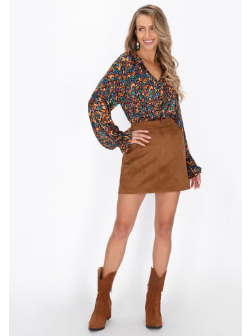 IZIA Blouse in green multicolor