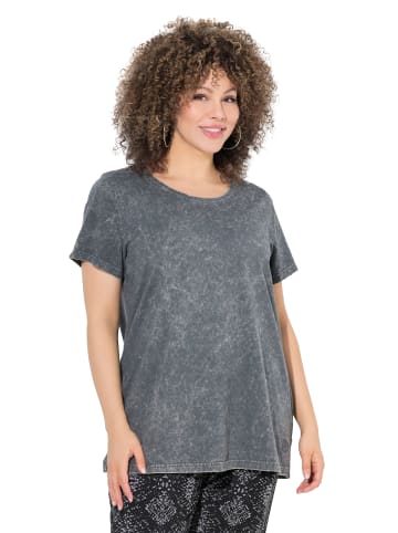 Ulla Popken Shirt in graphitgrau