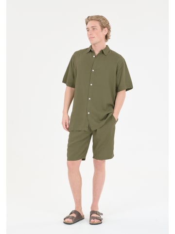 Cruz Hemd Micky in 3232 Loden Green