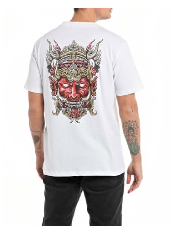 Replay Tshirt in Weiß