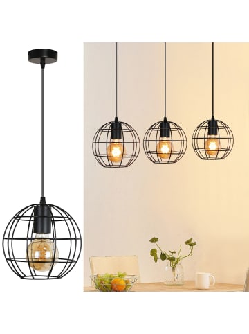 ZMH Pendelleuchte 10-flammige G9 in silber, Kristall L44cm x H250cm