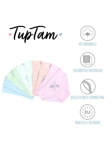 TupTam 10er- Set Slips in rosa/grün