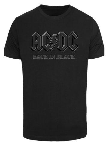 F4NT4STIC T Shirt ACDC Back in Black in schwarz