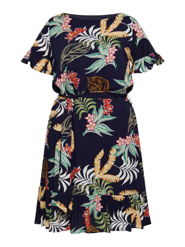 Albee Women Kleid in Marine Mehrfarbig