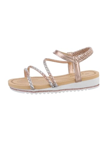 Ital-Design Sandale & Sandalette in Champagner