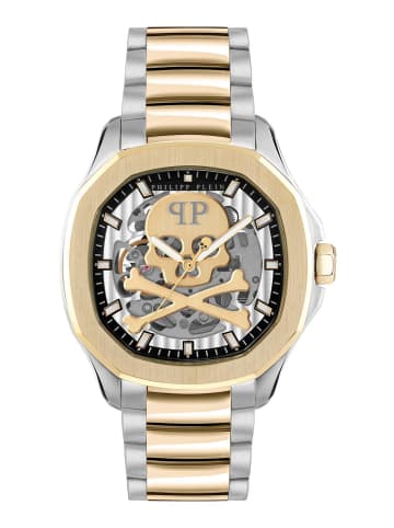 Philipp Plein Automatikuhr $keleton $pectre in gold