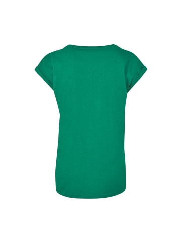 Mister Tee Top "Ladies Kicks Love Extended Shoulder Tee" in Grün