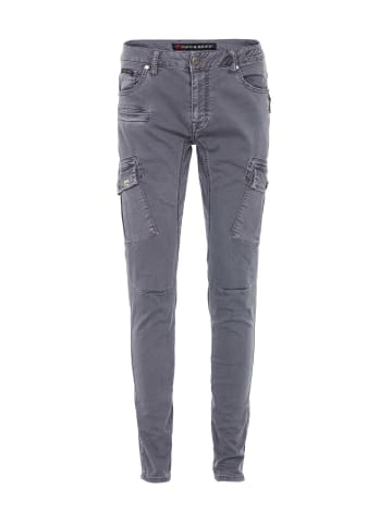 Cipo & Baxx Cargohose in Grey