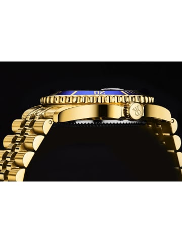 Revue Thommen Analoguhr für Herren in gold