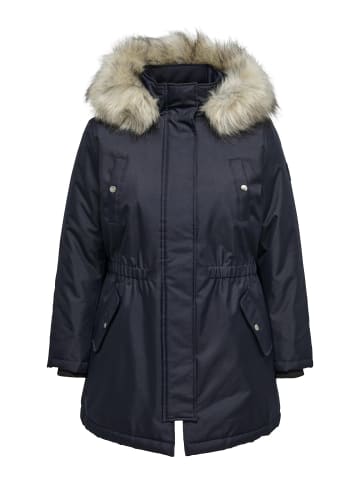 ONLY Carmakoma Langer Parka in Night Sky