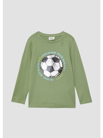 s.Oliver T-Shirt in 7253_salbeigrün
