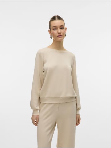 Vero Moda Sweat-Oberteil in Pumice Stone