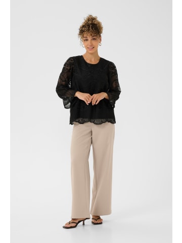 Cream Langarm-Bluse CRSanne Regular fit in Pitch Black