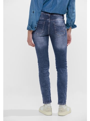 Cecil Casual Fit Jeans in Blau