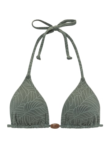 LASCANA Triangel-Bikini-Top in oliv