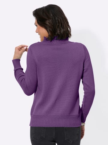WITT WEIDEN Stehkragen-Pullover in lila