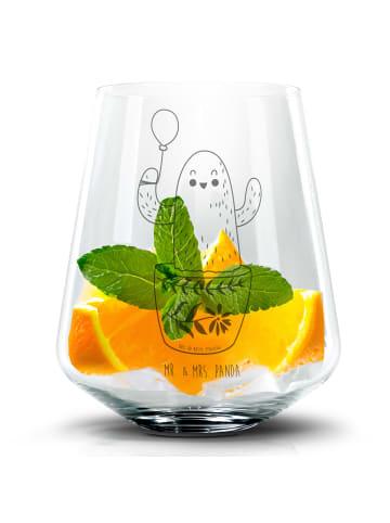 Mr. & Mrs. Panda Tumbler Kaktus Luftballon ohne Spruch in Transparent