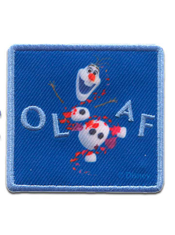 Disney Olaf  Applikation Bügelbild inBlau