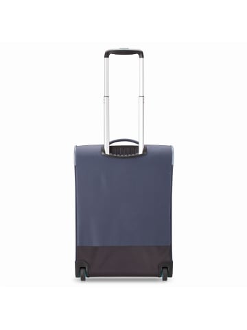 Roncato Lite Soft Neon 2 Rollen Kabinentrolley 55 cm in navy blau