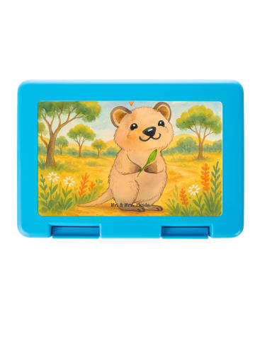 Mr. & Mrs. Panda Brotdose Quokka Happy Design ohne Spruch in Weiß
