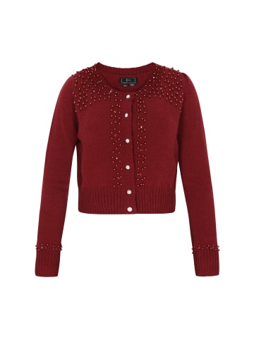 faina Cardigan in burgundy