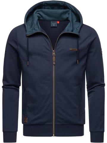 ragwear Kapuzensweatjacke Patry in Navy